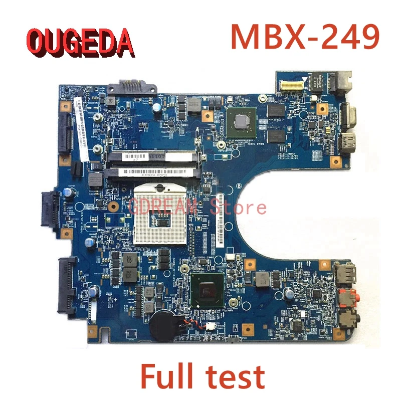 

OUGEDA A1829664A A1829663A MBX-249 48.4MQ01.01M For Sony VAIO VPCEH VPCEH-111T Laptop Motherboard HM65 DDR3 GT410M GPU Mainboard