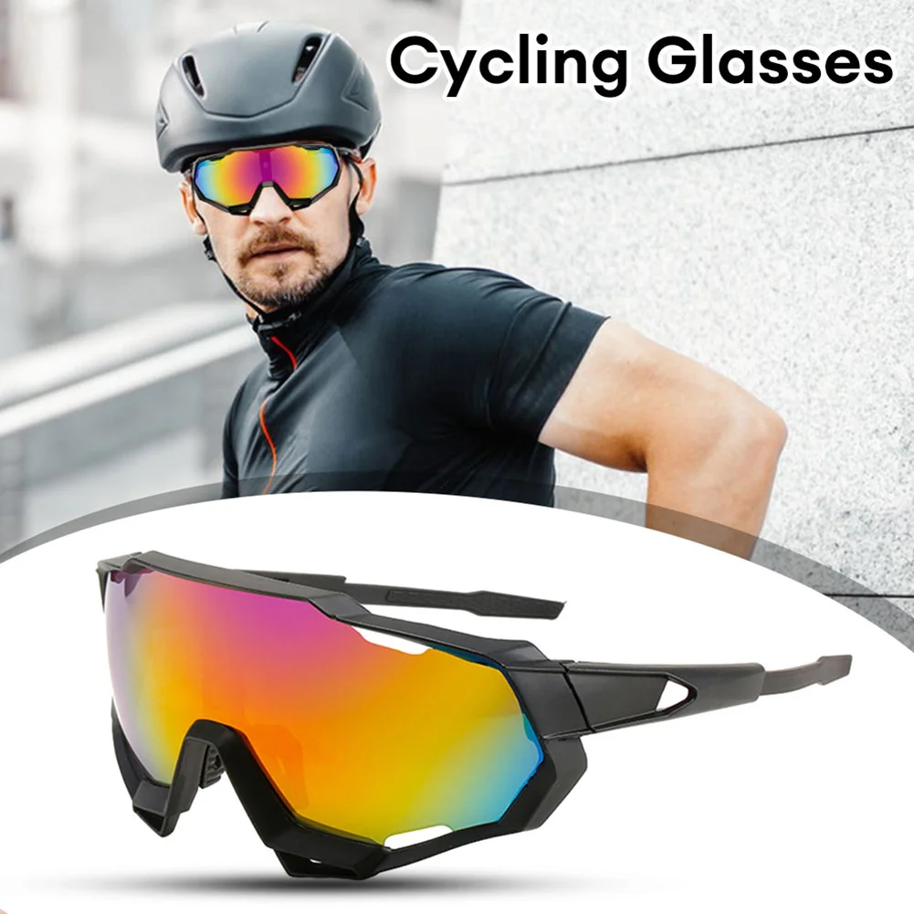 Cycling Eyewear Motorcycling Cycling Sunglasses Men Women Mountain Bike Road Eyewear Outdoor Anti-ultraviolet Driving Anti-Glare