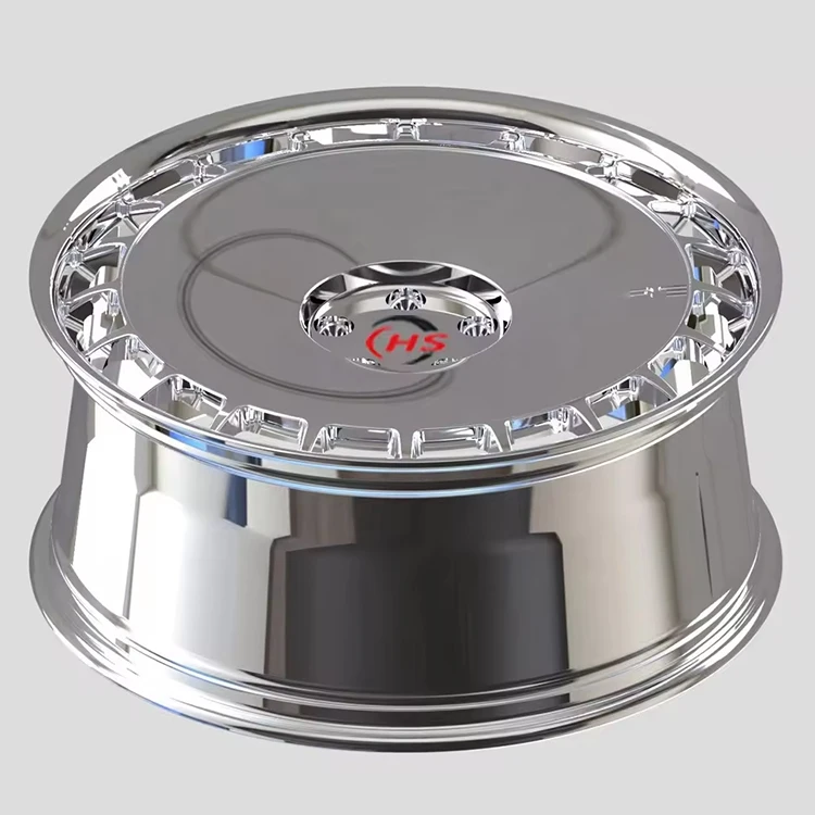 5x112 1-piece Wheels 18 19 20 21 22 Inch Polish Chrome Alloy Passenger Car Wheels Rims for  W221 W222 W223