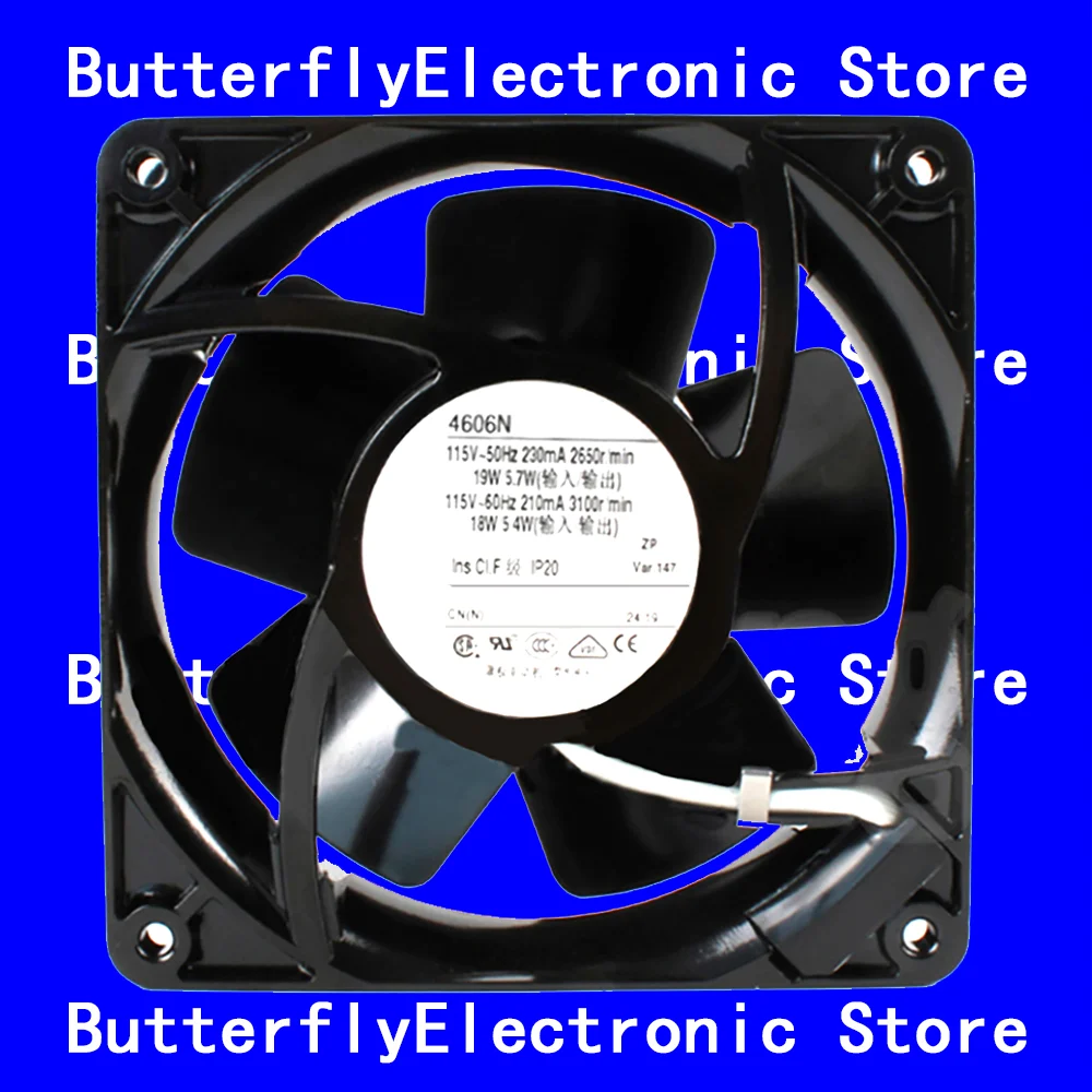 

НОВЫЙ ОРИГИНАЛЬНЫЙ ВЕНТИЛЯТОР 4606N 4606 N 115 В переменного тока 12038 120*120*38 мм