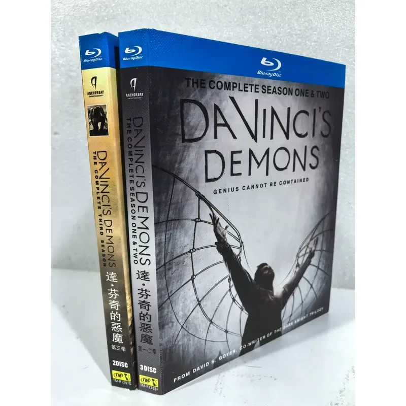 Blu-ray Disc Seasons 1-3 of Da Vincis Demons Produced by Anchor Bay