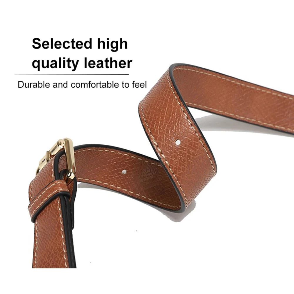 2.5CM Wide 55-70cm Adjustable Bag Strap PU Leather Bag Handle Accessories Handbag Straps For Underarm Bag Making Accessories