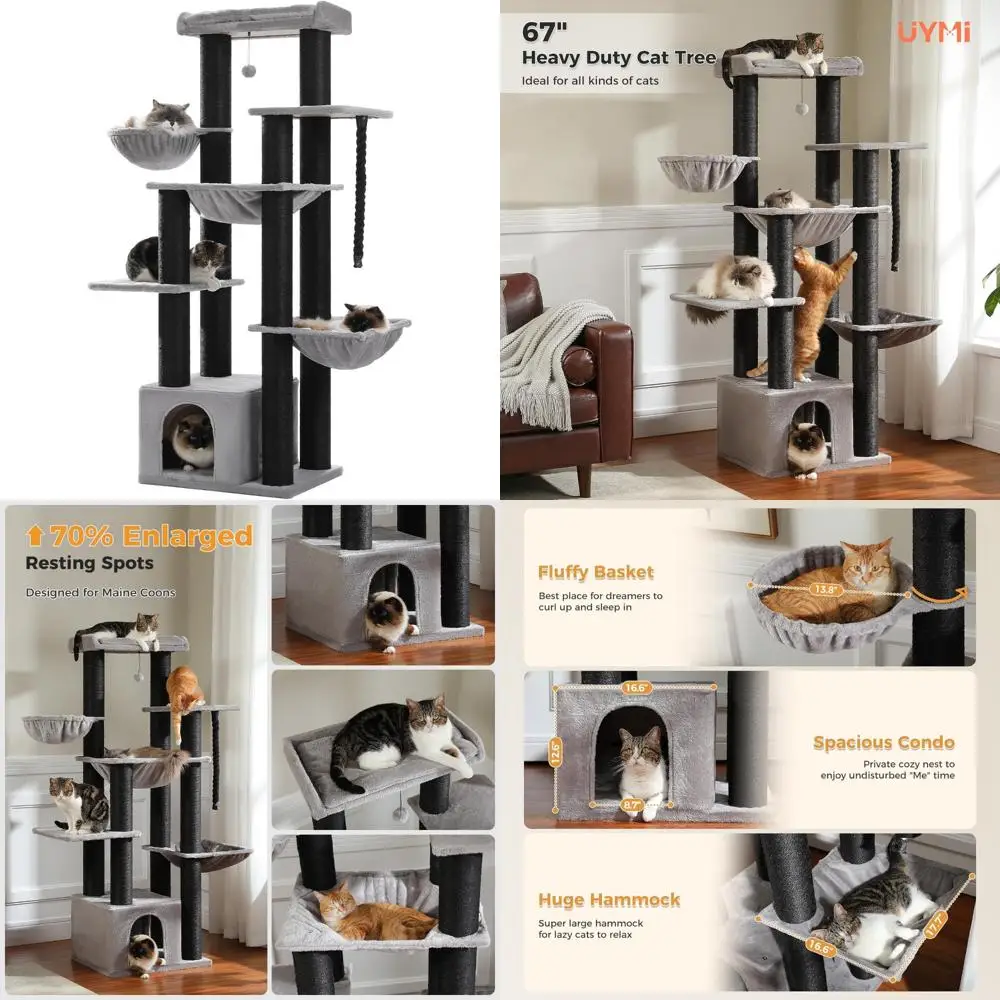 "67-Inch Sturdy Cat… - image