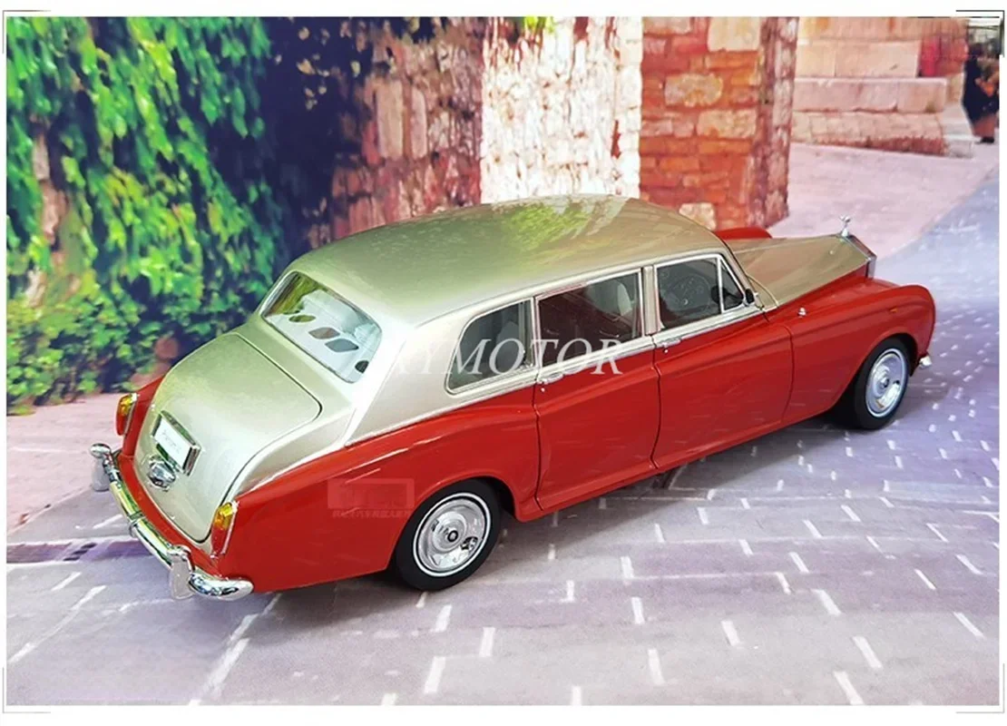 1:18 KYOSHO For Rolls Royce Phantom Diecast Model Car Toys Hobby Gifts Collection Special Offer Red gold /Greeen silver