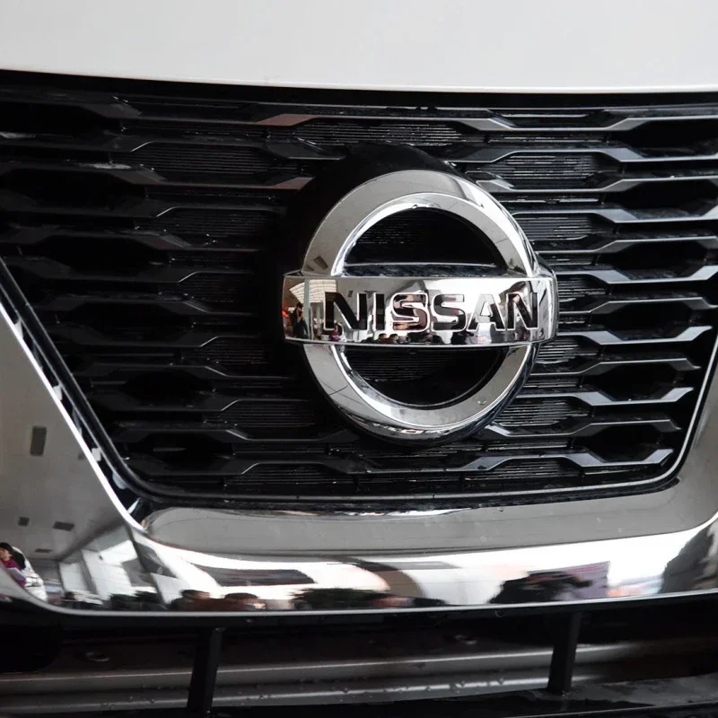 ABS 5.8/8.8/10/11.8/12.8/13/14.2/15.3/16.3cm Car Front Rear Emblem for Nissan SYLPHY Juke Note Sunny QASHQAI Teana X-Trail Nismo