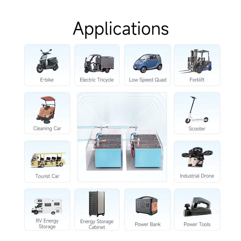 Hibms Smart Lifepo4 Bms 4S 12V 24V 36V 48V 60V 30A 100A Li-Ion 3S 8S 10S 12S 13S 16S 24S Bluetooth App Balance Board 1A Parallel
