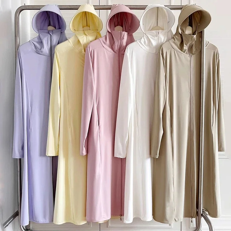 

Sunscreen Jacket Women's Summer 2025 New Anti-Ultraviolet Full-Body Overwear Sun-Protective Clothing Coat Thin Long Tops Ladies