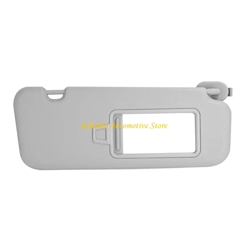 M68B Direct Fit Sun Visors 85210-F0100TTX with Mirror Cover for Cabin Light Support on Select 2016-2019 Model Applications