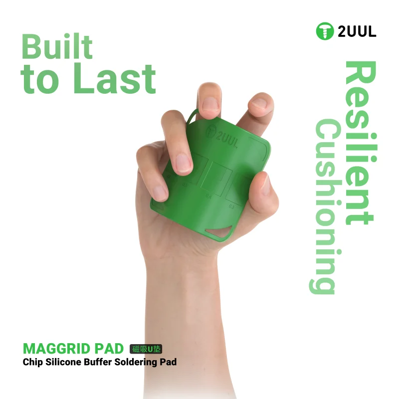 2UUL BH15 MagGrid وسادة لحام سيليكون مغناطيسية مقاومة للحرارة لسلسلة iPhone رقاقة إصلاح رقاقة التعليب