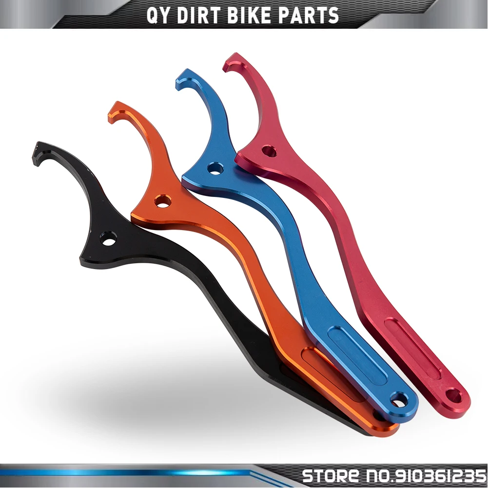 For KTM SX SXF XC XCF EXC For Husqvarna TE FE TC FC TX FX 125-501 Motocross CNC Aluminum Rear Shock Absorber Spanner Wrench Tool