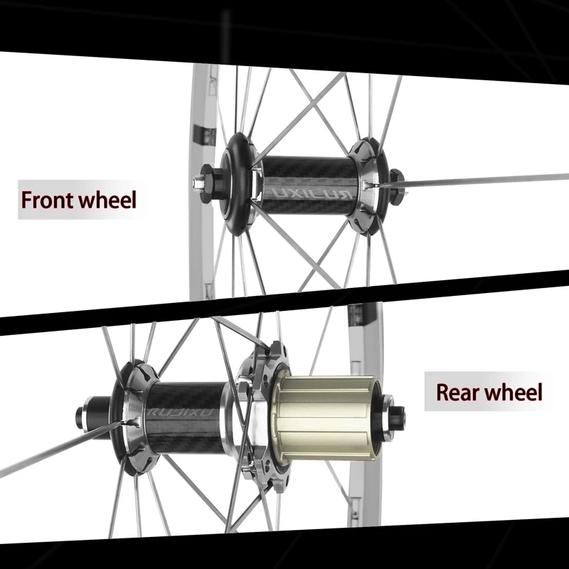 700C bicycle wheel sets 30/40/50mm aluminum alloy wheel sets Road bicycle wheels without LOGO