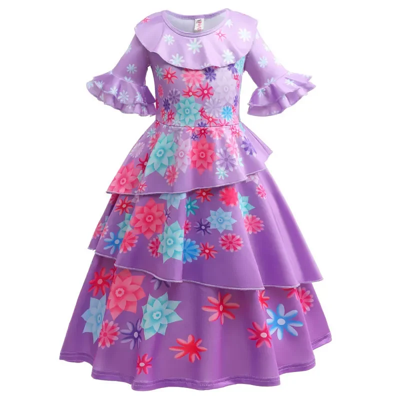 Vestido Luxury Evening Dresses 2023 Girl Halloween Costume Elegant Dress Party Dresses Princess Dress Cosplay Dress Kid Clothing