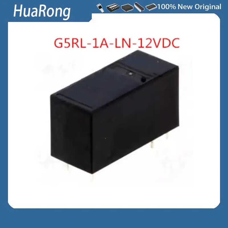 5PCS/LOT   G5RL-1A-LN-12VDC    G5RL-1A-LN  12v DC    4pin