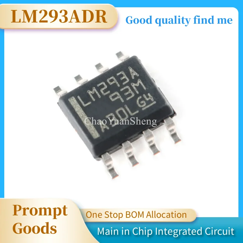 

1PCS LM293ADR LM293A LM293ADT LM293AD dual differential comparator SOP8 new original