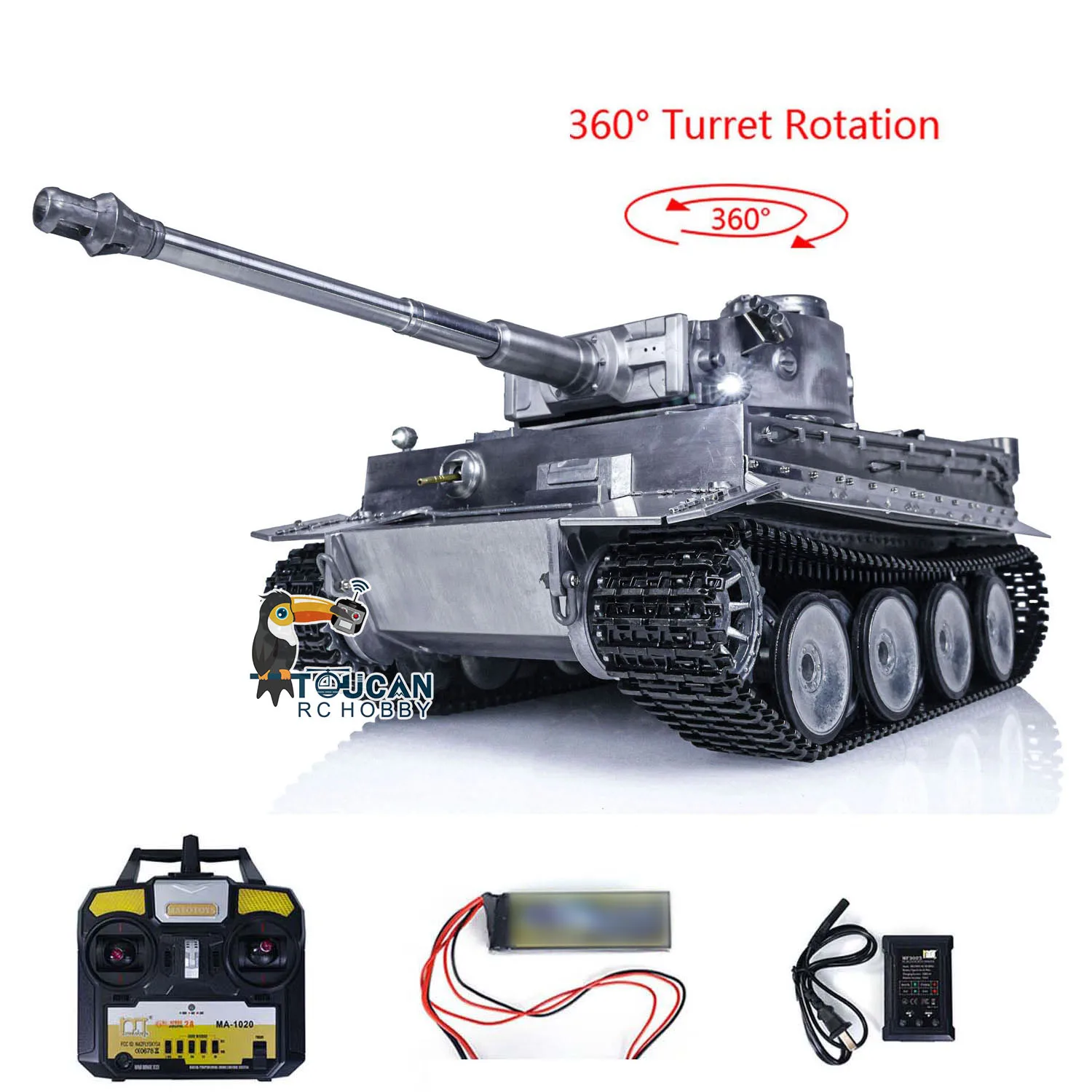 

Модель 1/16 года, Mato Metal 1220 RTR RC Танк, Немецкий Тигр I, инфракрасная модель, готовый контролируемый автомобиль Panzer, игрушки для мальчиков TH00645