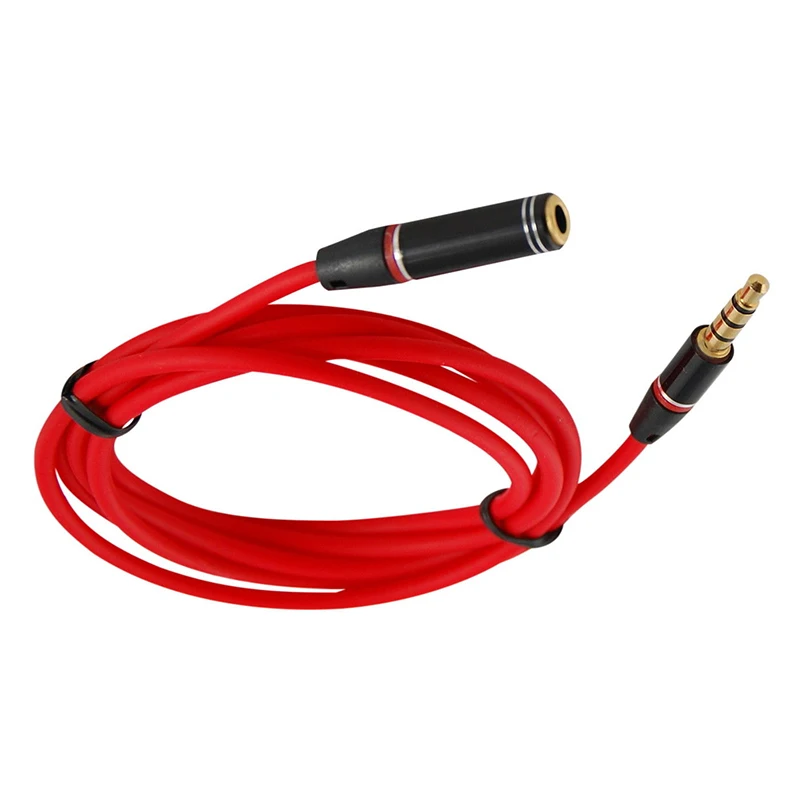 3.5mm Male To Female Stereo Audio Cable Extension Lossless Audio Auxiliary Headphones Aux Cable For