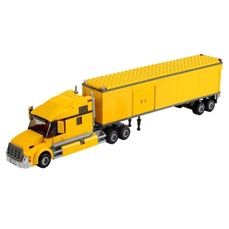 Zestaw klocków konstrukcyjnych City Truck Remake City Series Truck Model Forklift Hot Dog Stand Nostalgic Classic Christmas