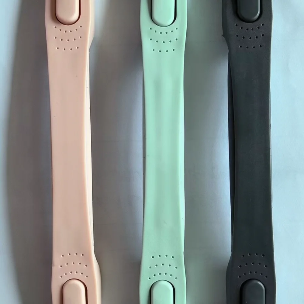 Retractable Luggage Handle Recessed Design Replacement Grip For Suitcase Cosmetic Case Plastic Portable Repair Part Accessories