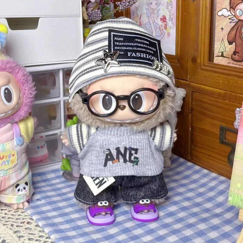 Voor Labu15-17cm universele mode-explosie, superleuke poppenkleding, reserve-modepak om vrienden een verrassingscadeau te geven.