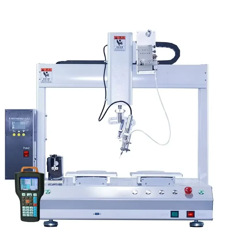 for Electronic PCB Automatic Welding Machine Wire Double Y-axis Welding Robot Automatic Soldering Equipment