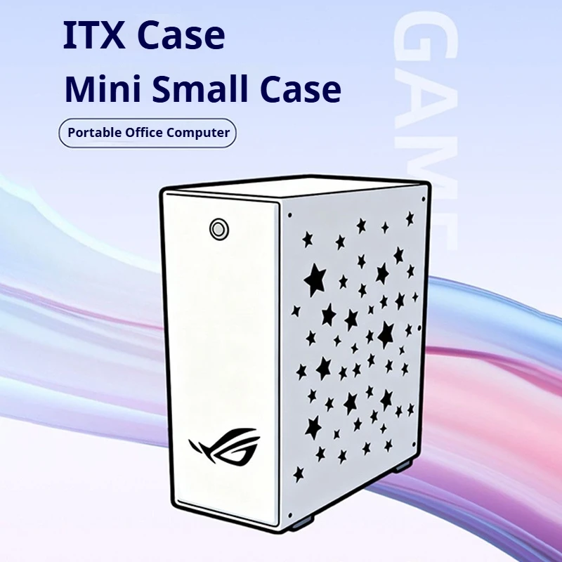 

Mini ITX Case Support 1u Power Supply/230mm Graphics Card/170mm Motherboard Sppc Gaming Desktop Computer Host Accessories Case