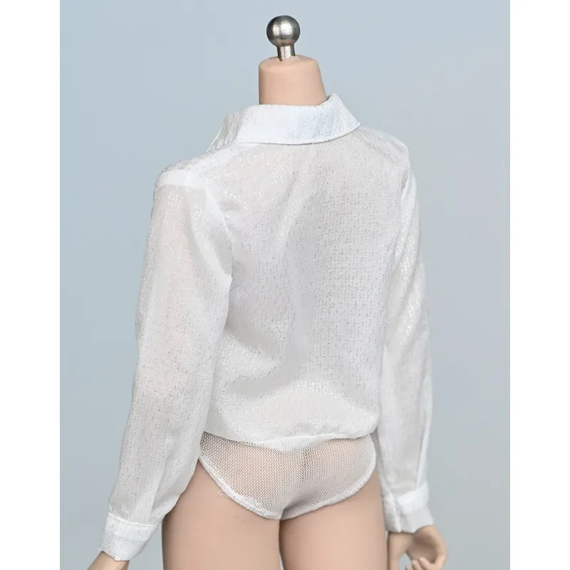 1/6 스케일 여성 군인 경량 반투명 셔츠 점프 슈트 의류 12 인치 액션 피규어 PH TBL 바디