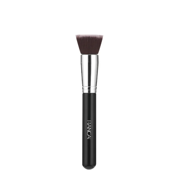 Einzelner flacher Foundation-Pinsel, Stipple-Pinsel, Flammen-Puderpinsel, Highlight-Pinsel, Fächerpinsel, Augen-Make-up-Pinsel, Eyeliner-Pinsel