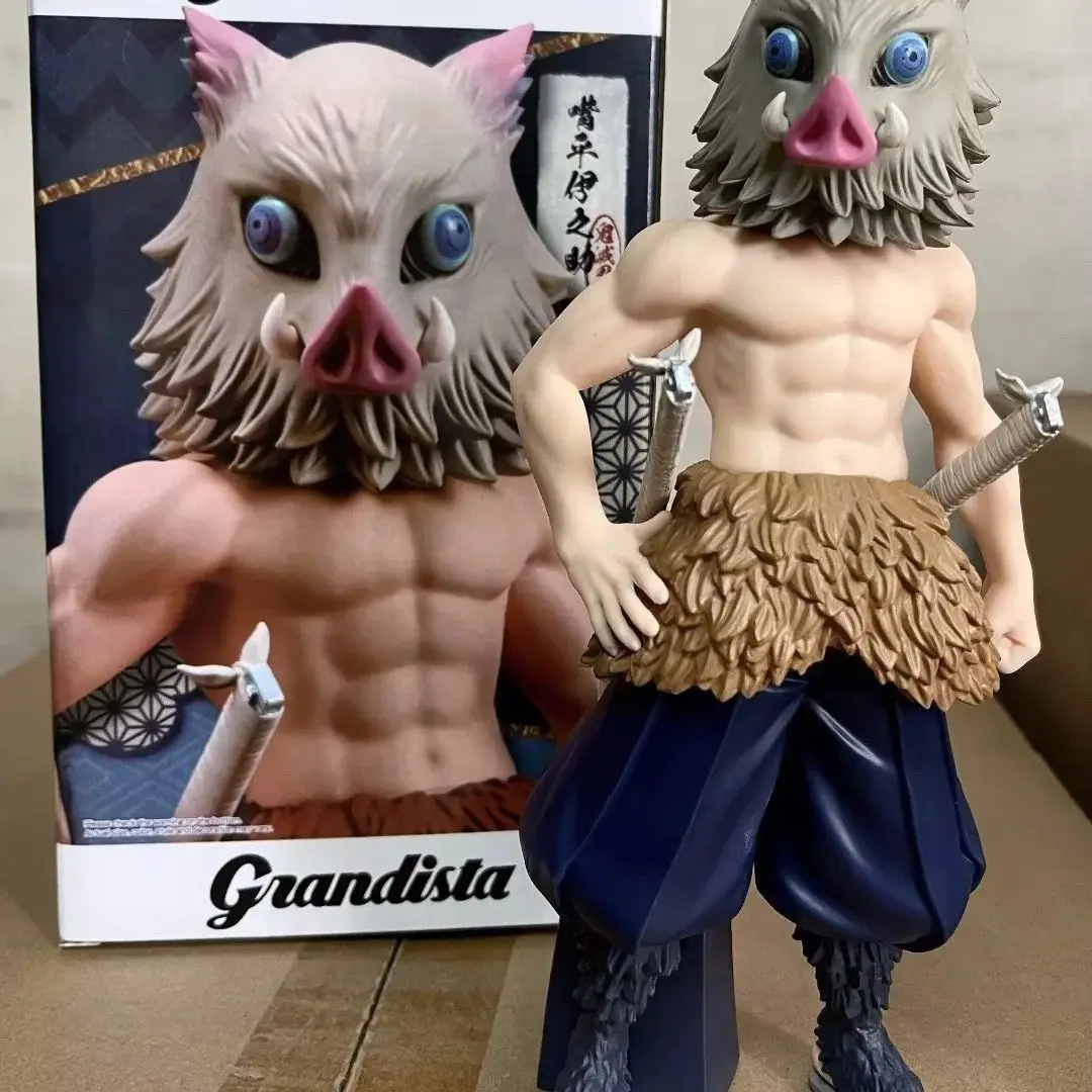 Demon Slayer Grandista Tanjiro Kamado Zenitsu Agatsuma Anime Character Figurine Collectible Model Gift Action Figure