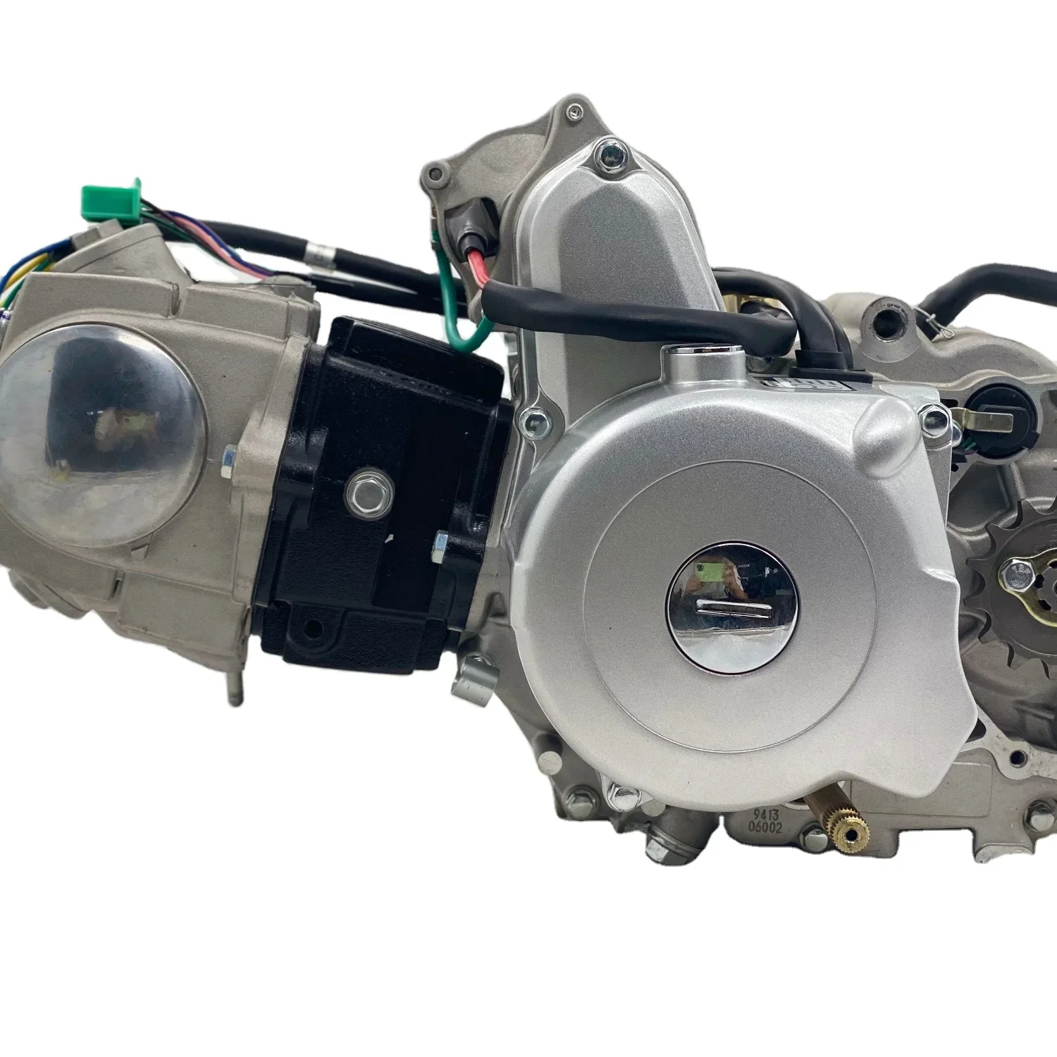 DAYANG 125cc محرك دراجة نارية اسطوانة واحدة 4 السكتة الدماغية نمط الهواء الكهربائية طريقة المنشأ الإشعال CDI بدء مكان ركلة الباردة