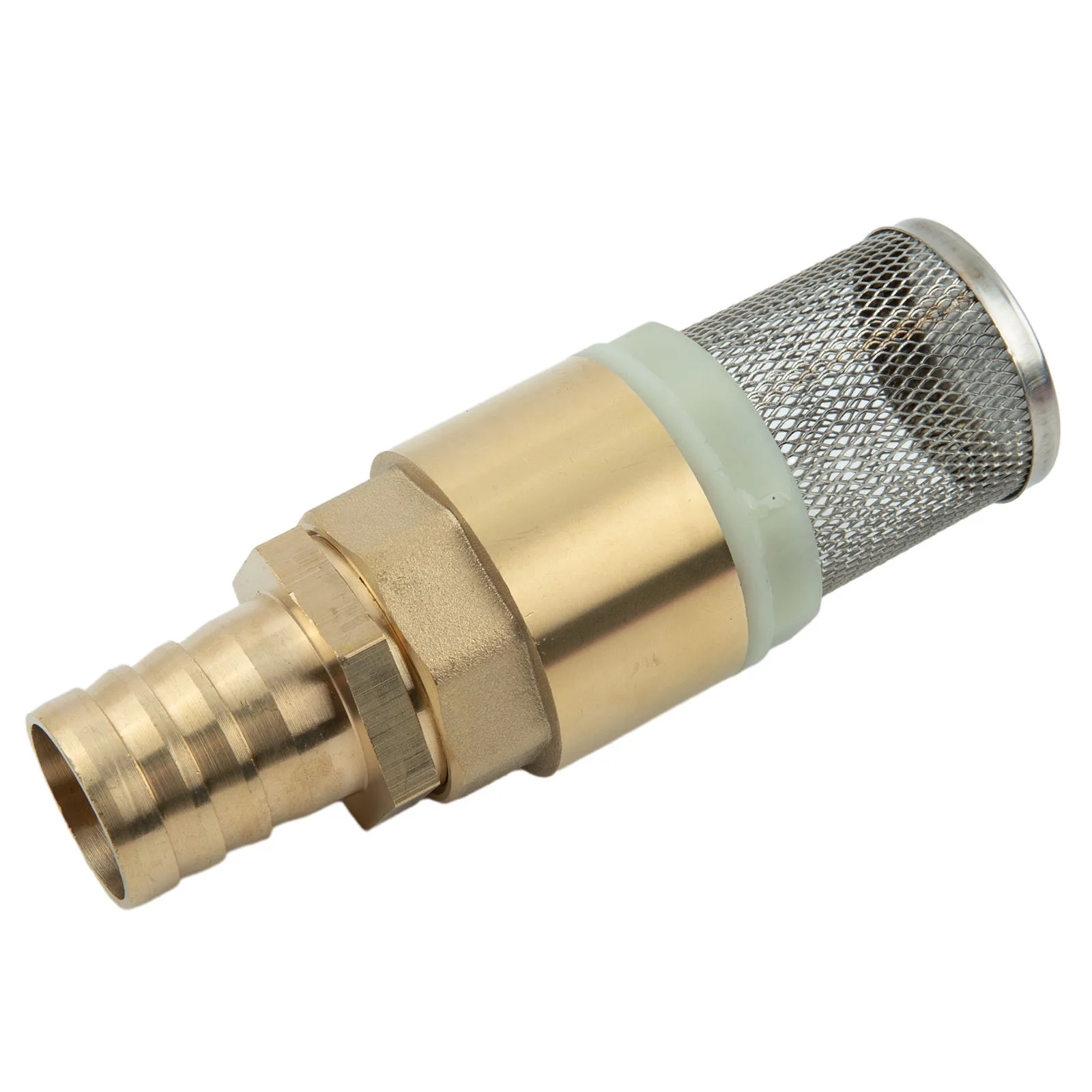 3/4in 1in Non-Return Valve Suction Strainer Foot Valve Hose Connection 19 25 Mm With Mesh Strainer Filter Bottom Valve Foot