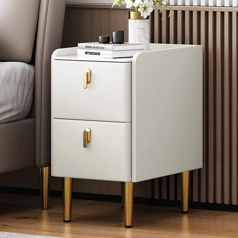 

Drawers Aesthetic Nightstand Modern Nordic Storage Cute Bedroom Bedside Table Luxury Cute Mesitas De Noche Salon Furniture