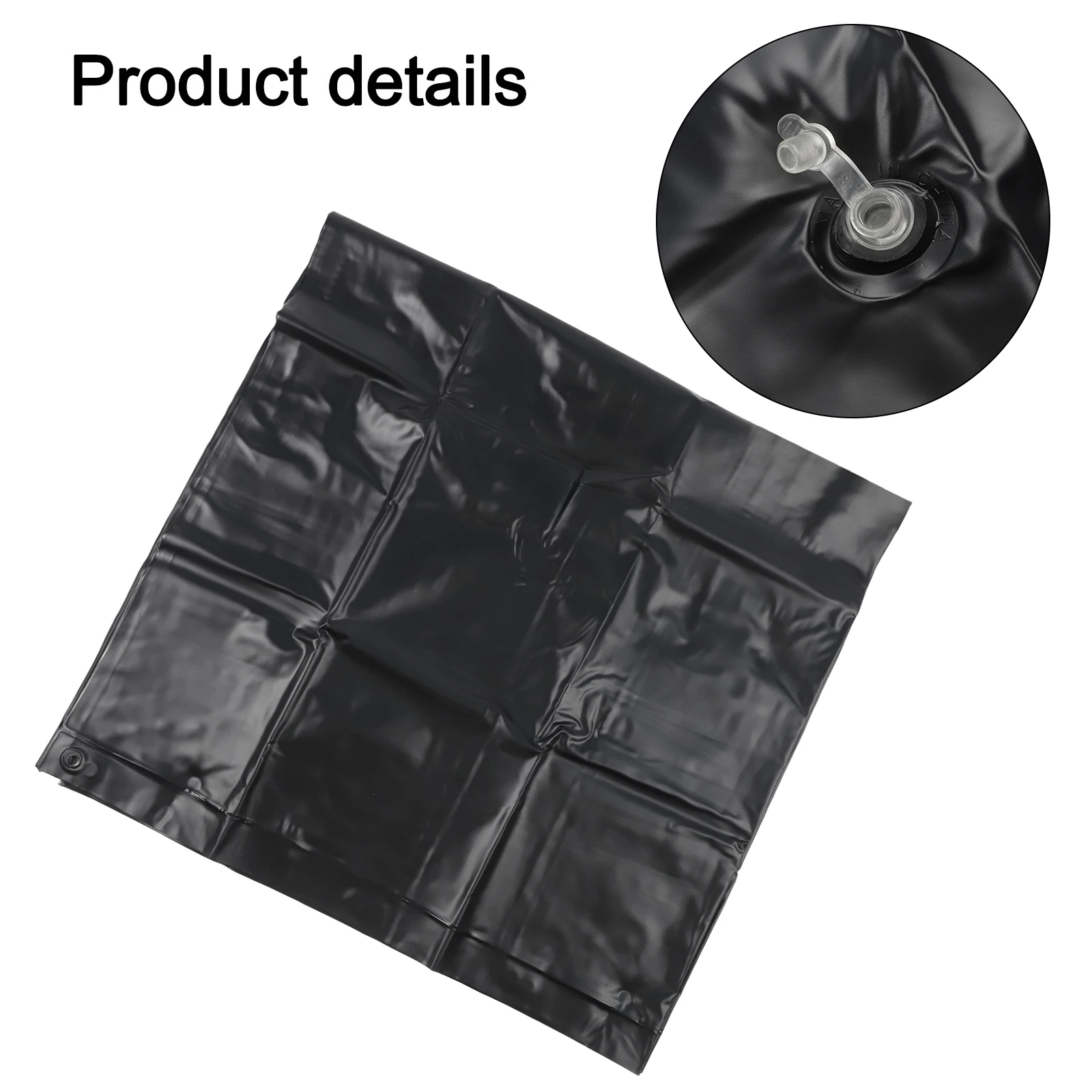 Above Ground Pool Air Pillow 120 by 120cm with 2 Ropes Designed for Winter Pool Cover Protection and Easy Installation