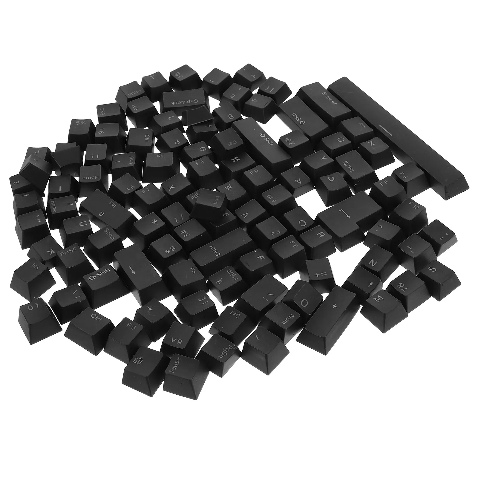 

1Set Mechanical Keyboard Keycaps Pbt Material Portable Cute Stylish Key Caps Set Easy to Install for Gaming Keyboard Accessories