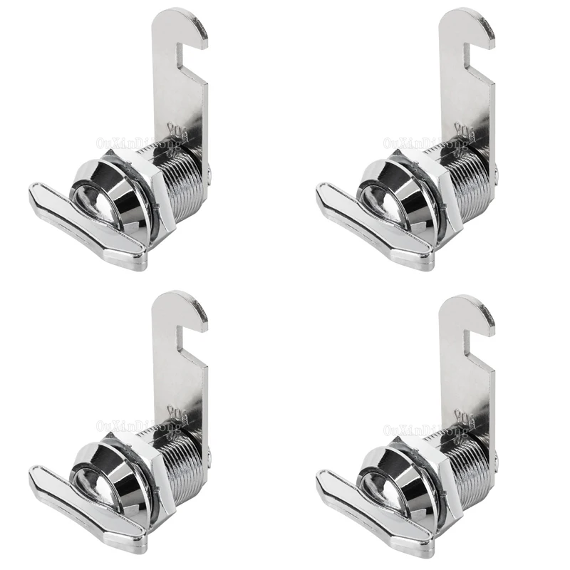 Brand New 10Pieces Zinc Alloy RV Marine Yacht Compartment Door Non-Locking Thumb Turn Cam Lock Keyless 16/20/25/30mm