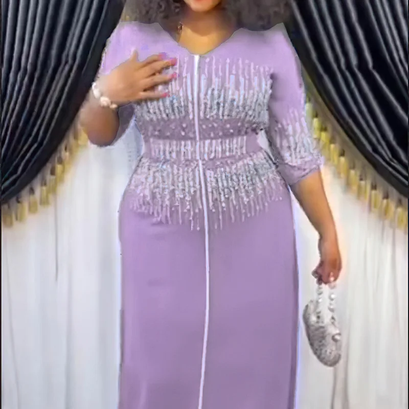 Abiti Donne Musulmane Aperto Abaya Dubai Jalabiya Eid Ramadan Diamanti Cintura Marocco Caftano Islam Abiti Cardigan Robe 2025