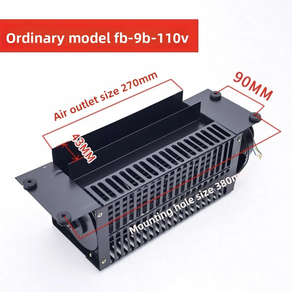 Elevator Cross Flow Fan FB-9B 220V Car Top Ventilation Blower Centrifugal Axial J Type Spare Part