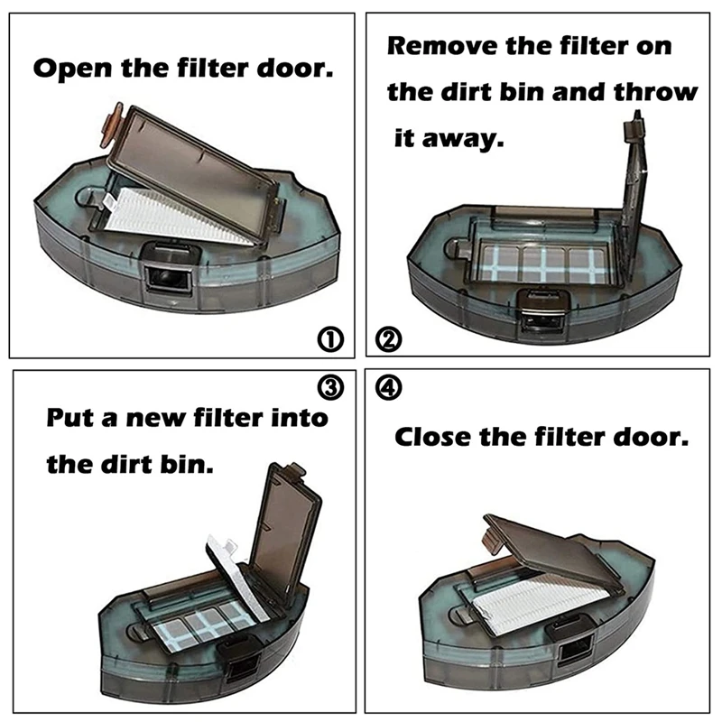 Replacement Parts Compatible For Eufy Slim Boostiq Eufy Robovac 11S & Robovac 15T &Robovac 30 & Robovac 30C Accessories