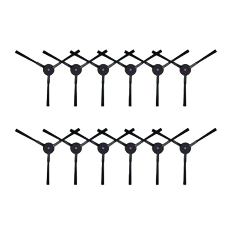 12 Pcs Side Brush for X70 Sweeper Sweeper Accessories for Cleaning in Hard-to-Reach Corners and Edges
