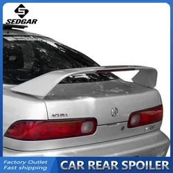 For 1994-2001 Honda ACURA INTEGRA DC2 Spoiler with LED Lights High Quality ABS Plastic Unpainted Spoiler Trunk Boot Wing Spoiler