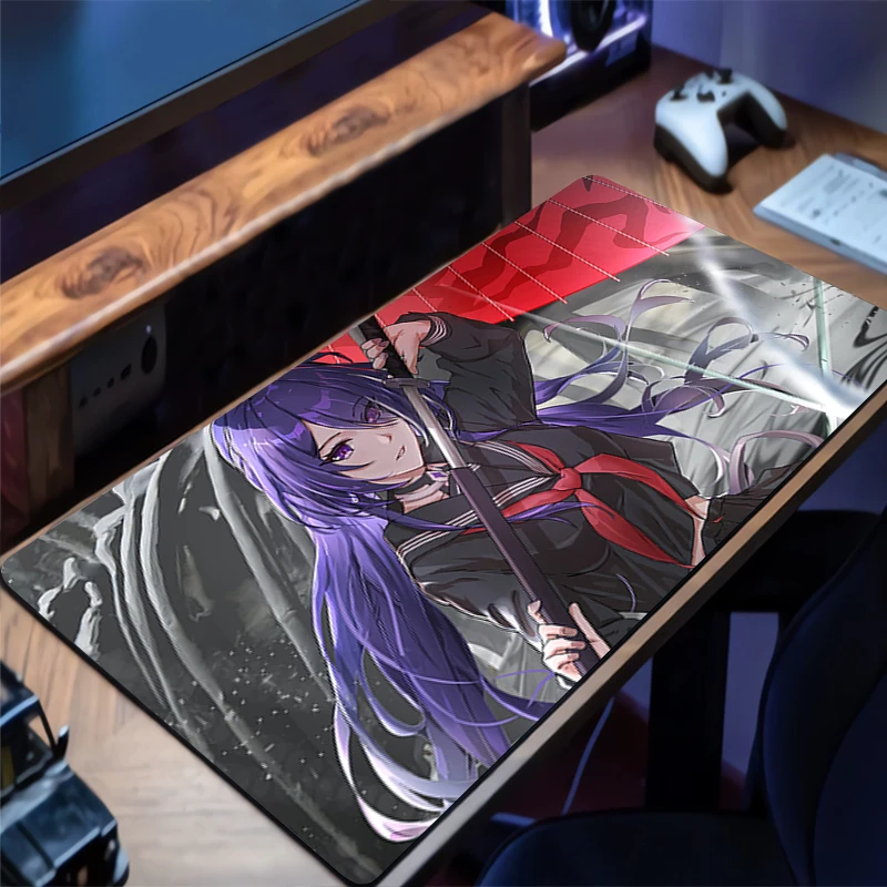 

Mouse Pad Desk Mat Protector H-honkai Star Rail Acheron Gaming Mousepad Office Table Decor Keyboard Long Pad Computer Gamer Mats