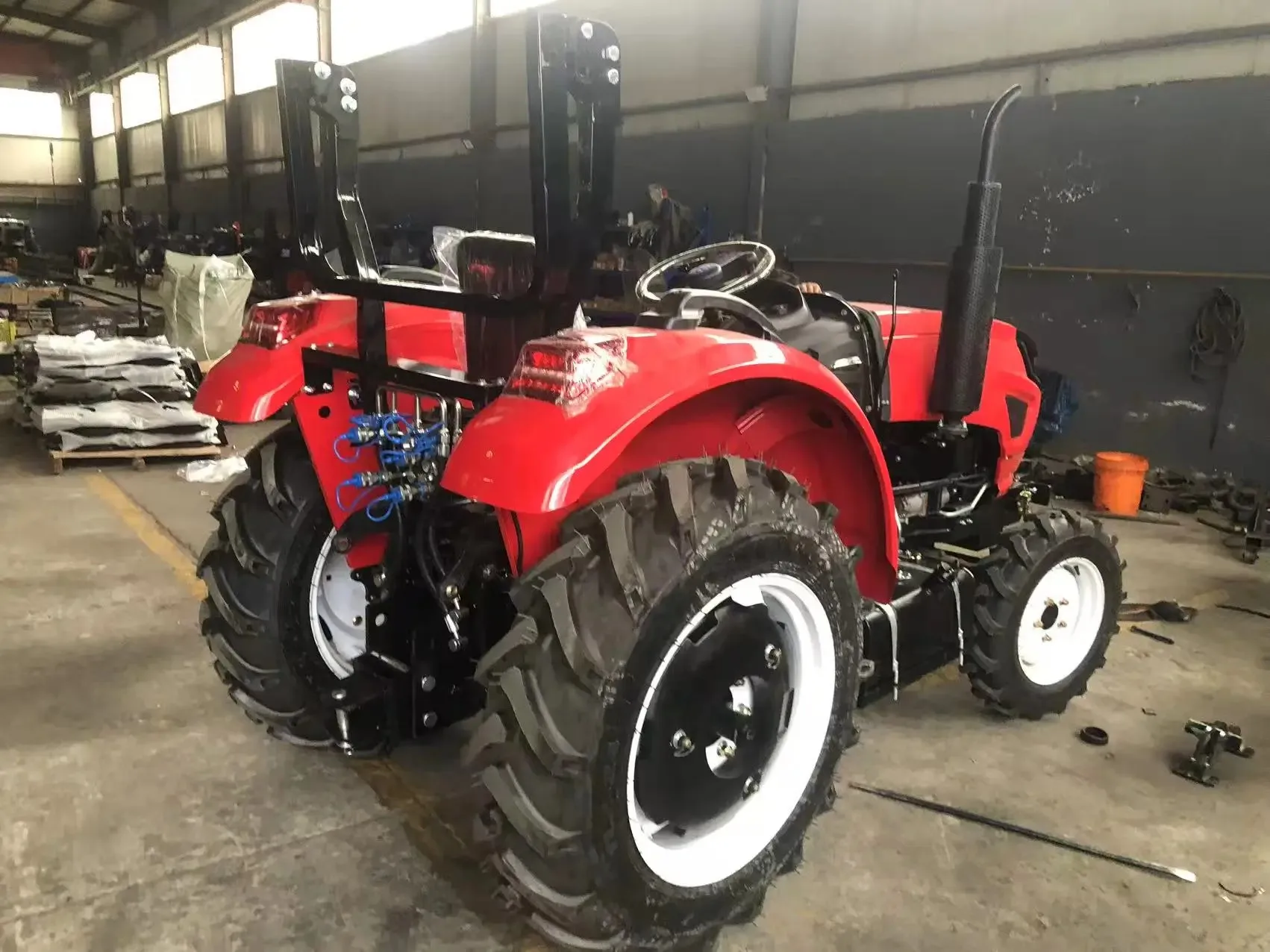 Seeding-Specific 504 Tractor: Precise Seeding with Seeder Matching, 15% Increase in Germination Rate