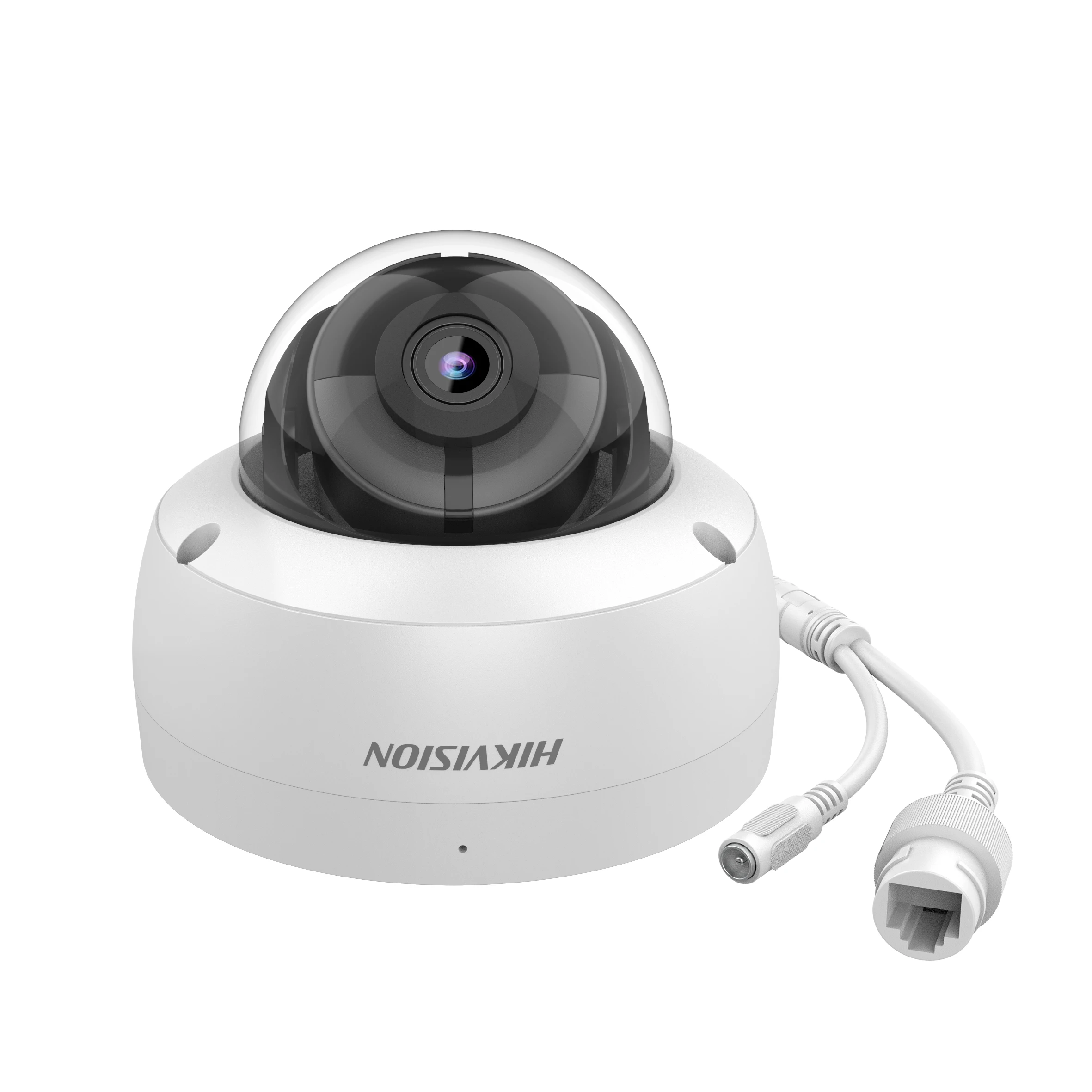 Imagem -02 - Hikvision-ip Dome Surveillance Câmera 4mp Ds2cd2143g2-iu Poe Microfone Embutido Detecção de Movimento de Áudio em Tempo Real Cartão sd Vigilância por Vídeo Ip67