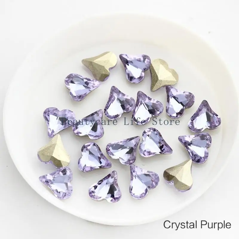 652c 20pcs Nails Kunst Rassemeston