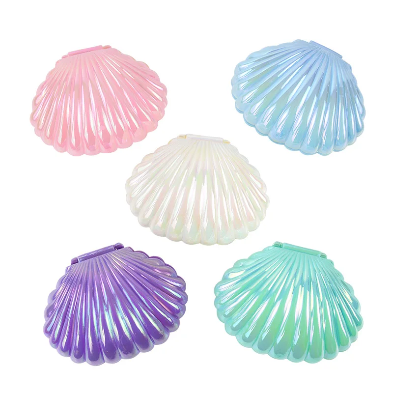 5 stuks schattige metallic plastic snoepdoosjes, make-up opbergdoosjes, bruiloft, verjaardag, babyshower cadeaudoosjes, partyfavoren decoratie