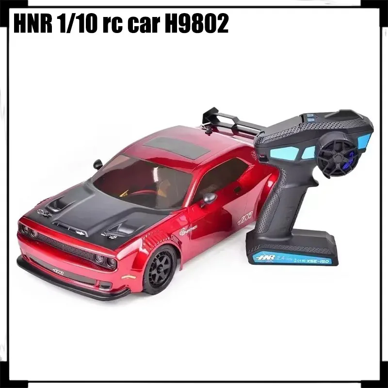 Hnr 1/10 Rc Car H9802 Remote Control Electric High-Speed Flatbed Drift Car Srt Four-Wheel Drive Rc Model Car Toy Children'S Gift