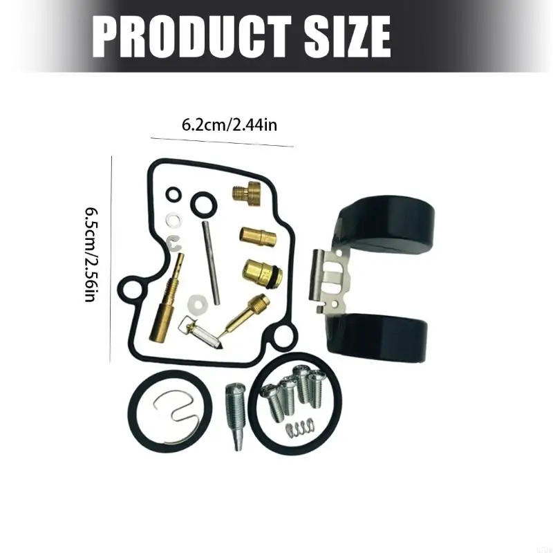 M76E Vergaser-Reparatur-Umbausatz für YBR125 VM22-Modelle, Reparaturteil – Detail 6