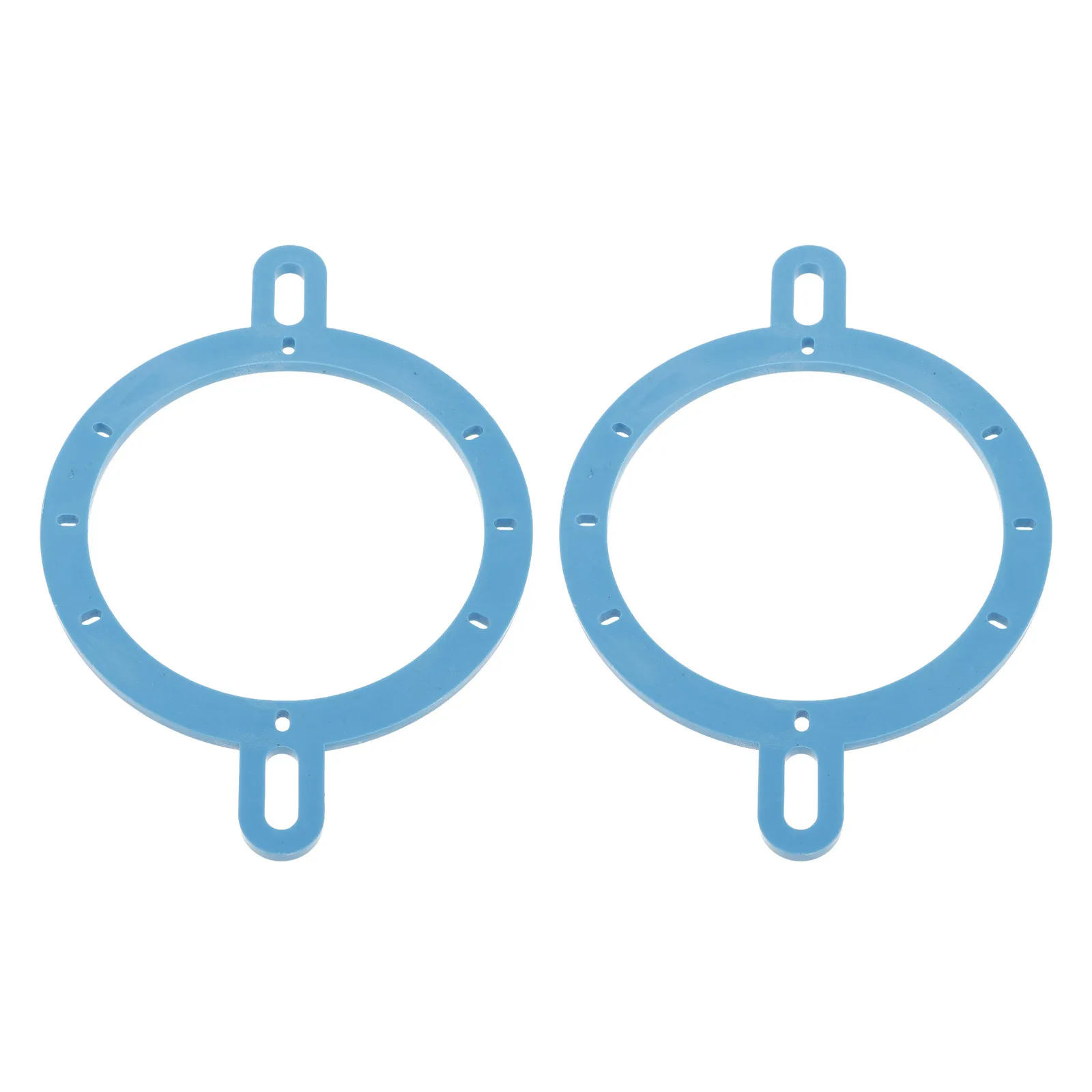 2Pcs Automotive Speaker Spacer Adapter Rings 3.5 Inch 4 Inch Lightweight Plastic Mounting Bracket for Car Door Stereo Speaker