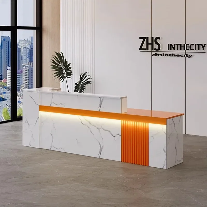

Hair Salon Simple Reception Desk Counter Beauty Modern Salon Reception Desks Office Escritorio De Recepcion Salon Furniture