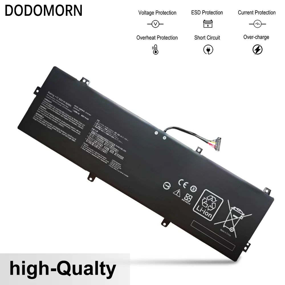 DODOMORN 노트북 배터리, ASUS P3540FA P3548FA P574FA PE574FA 0B200-03330200 Pro574 PX574FA 50Wh, 2 년 보증, C31N1831