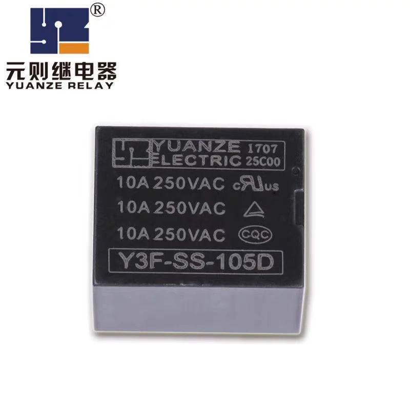 1 Stücke YUANZE Relais Y3F-SS-105D 112D 124D DM 4PIN/5PIN 10A Synchron JQC/HF3FF SRD-12VDC-SL-C T73 5 V 12 V 24 V Leistungsrelais